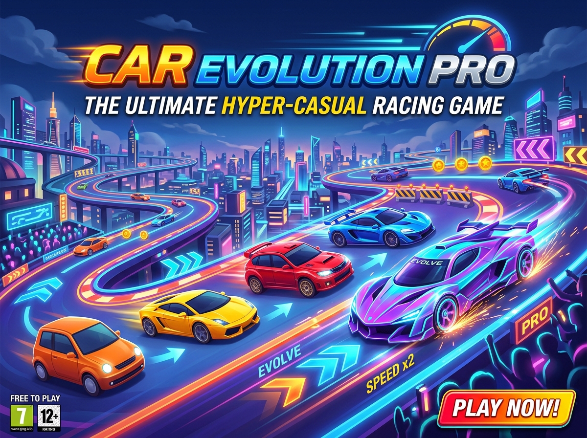 Car stunt racing car games